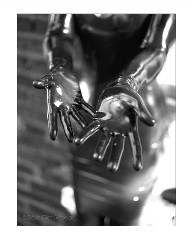 B-Series Print "Latex Hands"
